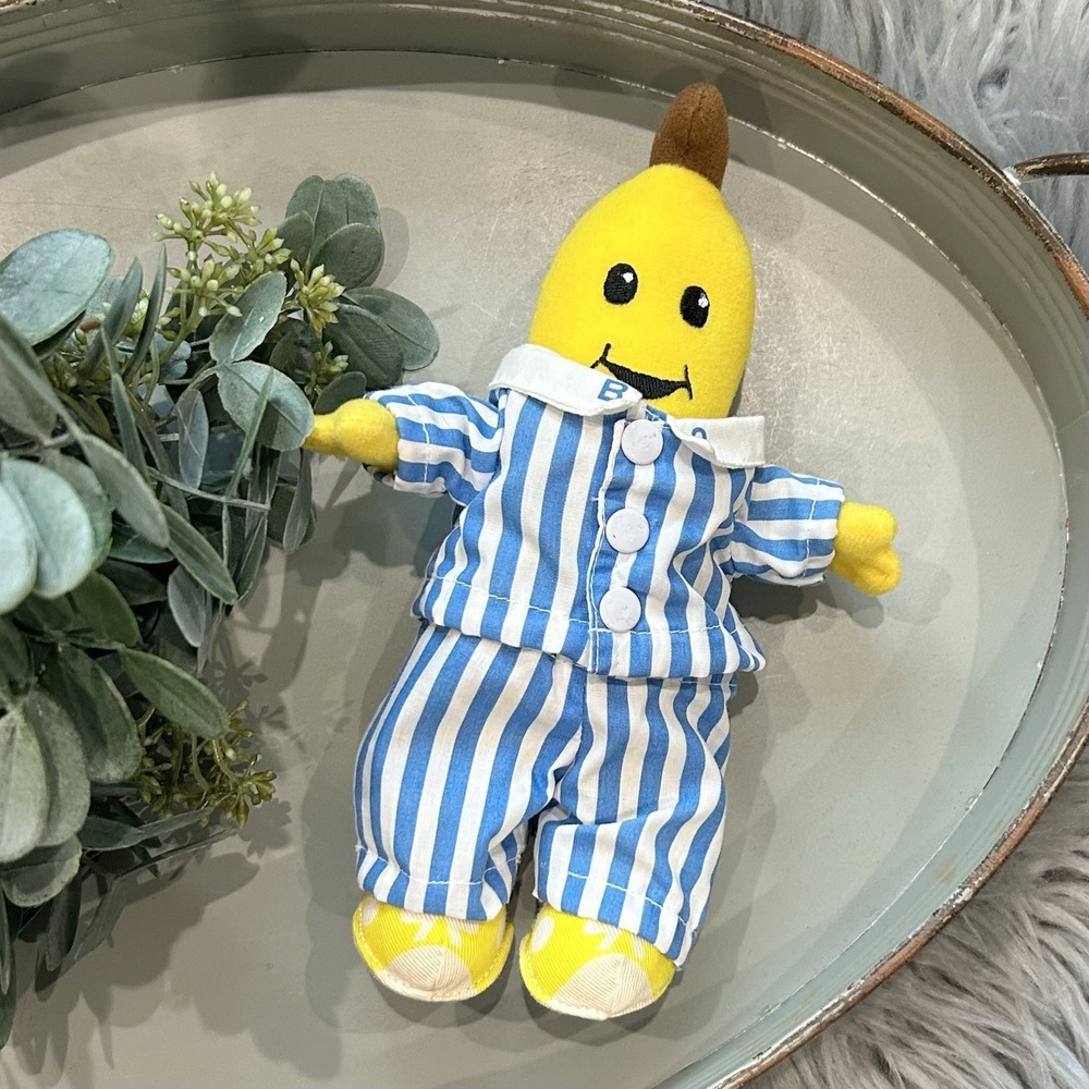 Bananas In Pajamas B2 Vintage Tomy 8" Plush